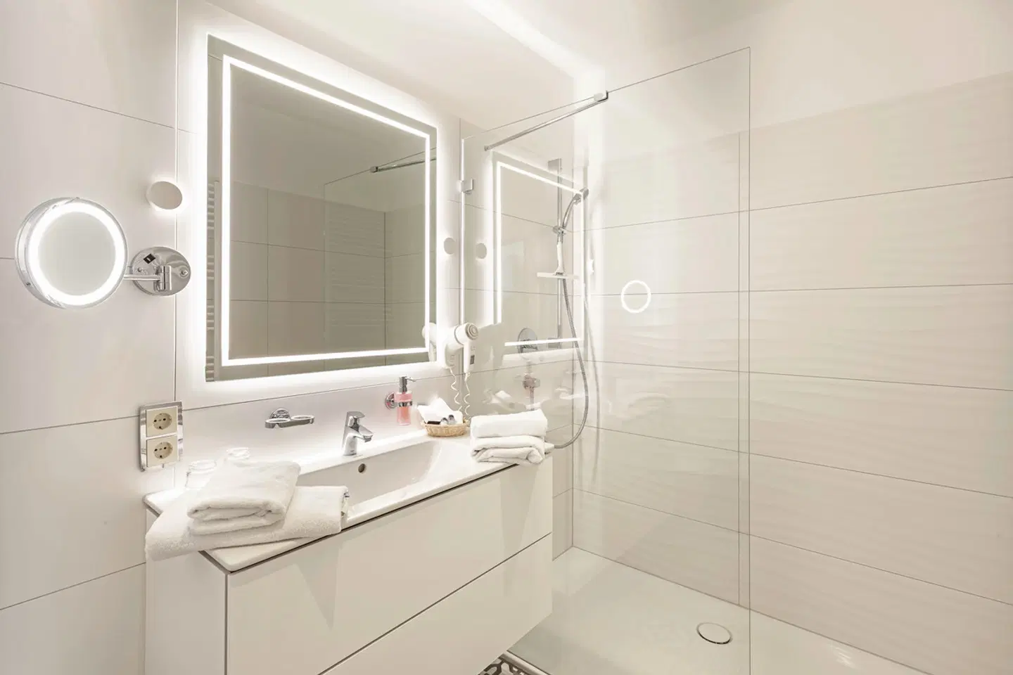 Hotel Vier Jahreszeiten Binz Badezimmer