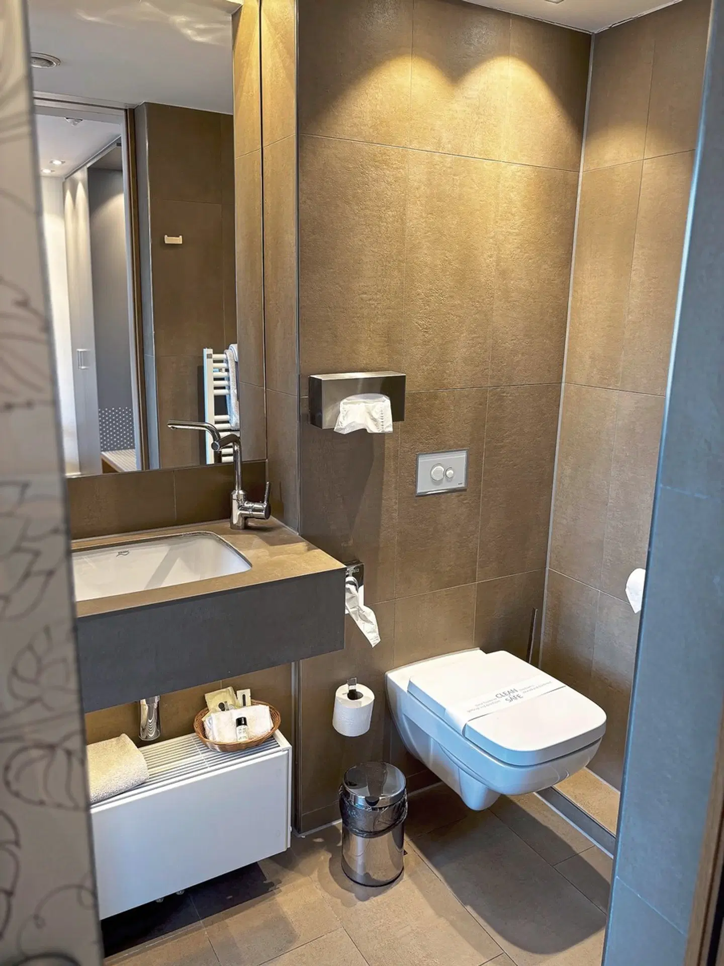 Hotel zur Malzmühle Badezimmer