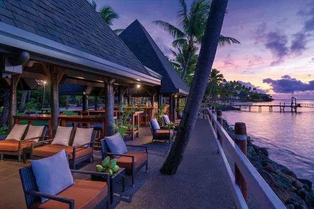 Shangri-La's Fijian Resort & Spa Terrasse