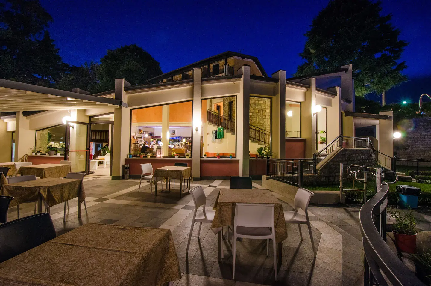 Hotel Belvedere Manerba Terrasse