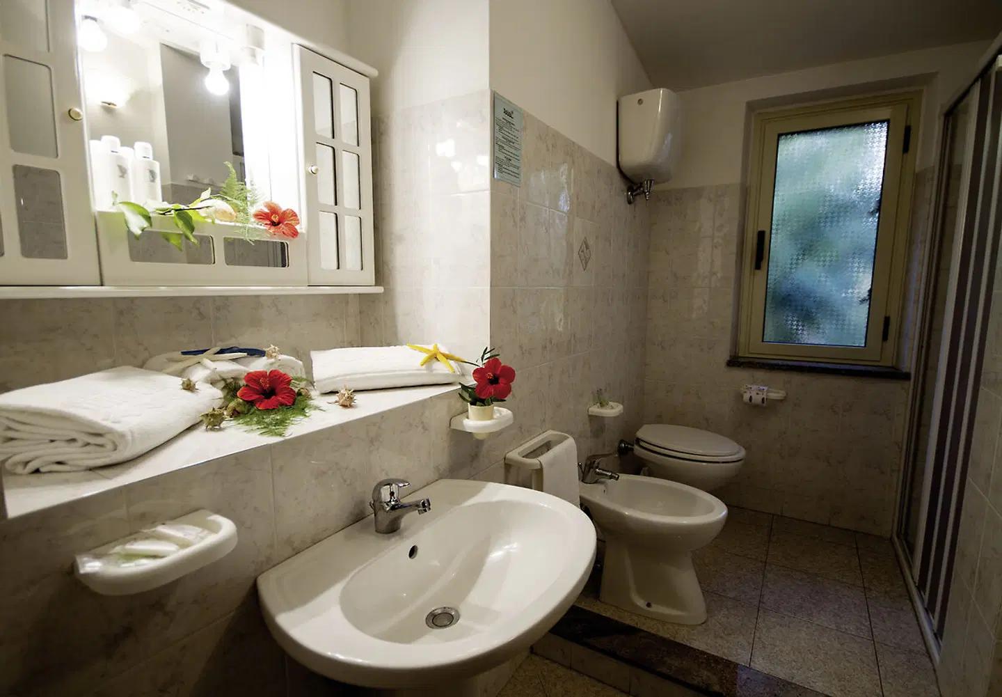 Tonicello Resort & Spa Badezimmer