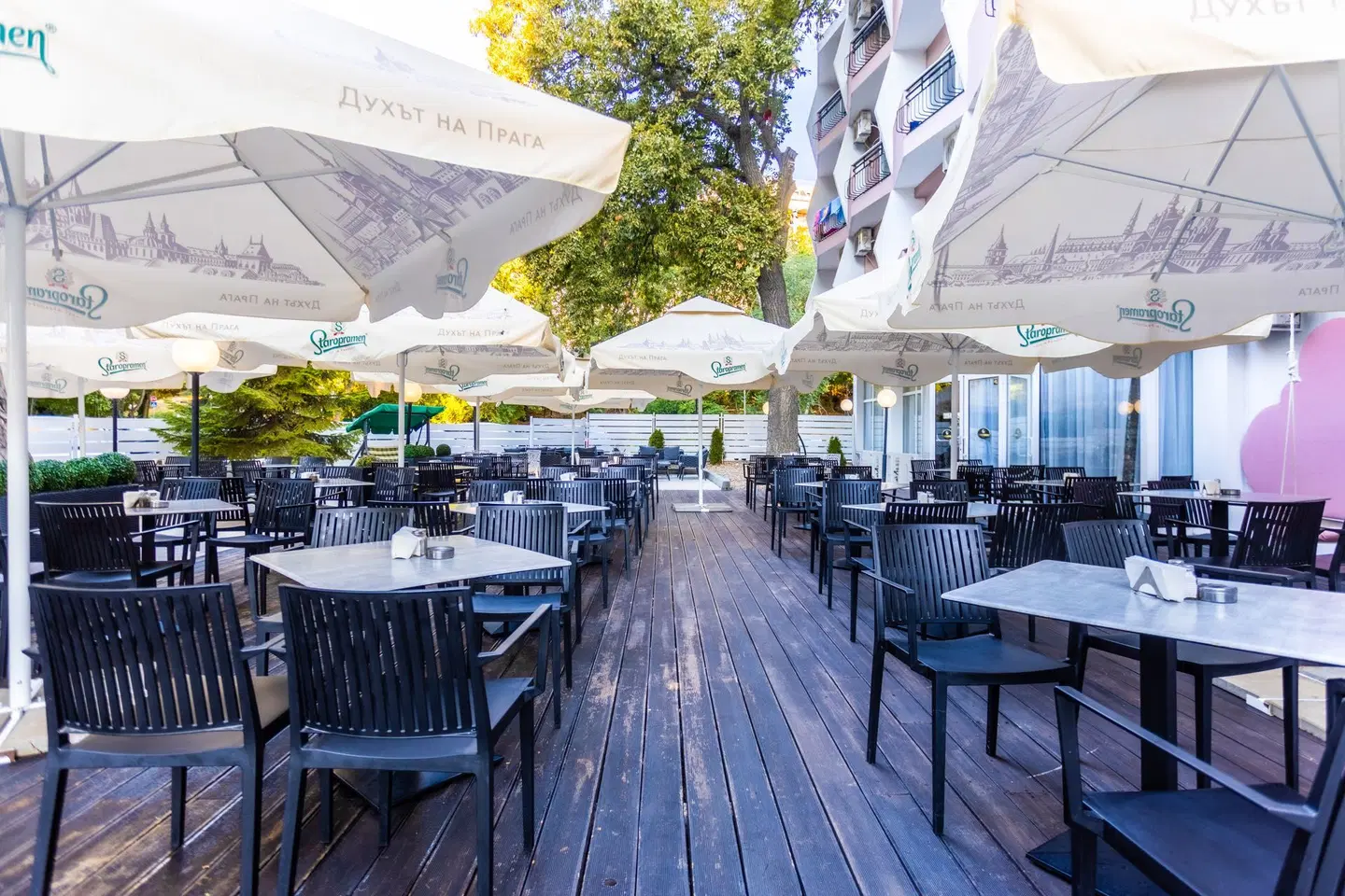 Prestige Deluxe Hotel Aquapark Club Terrasse