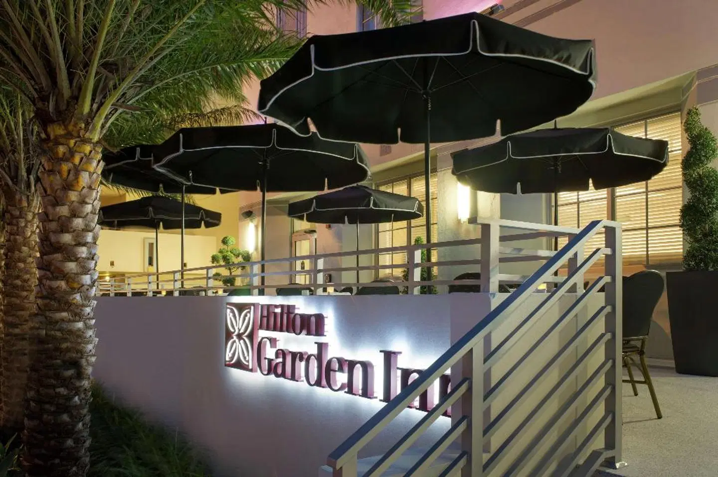 Hilton Garden Inn Miami South Beach Terrasse