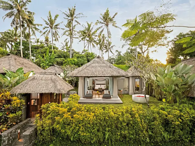 Maya Ubud Resort & Spa Garten