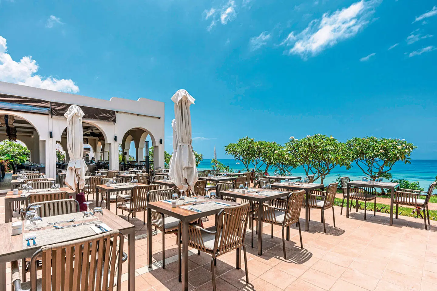 RIU Palace Zanzibar Terrasse