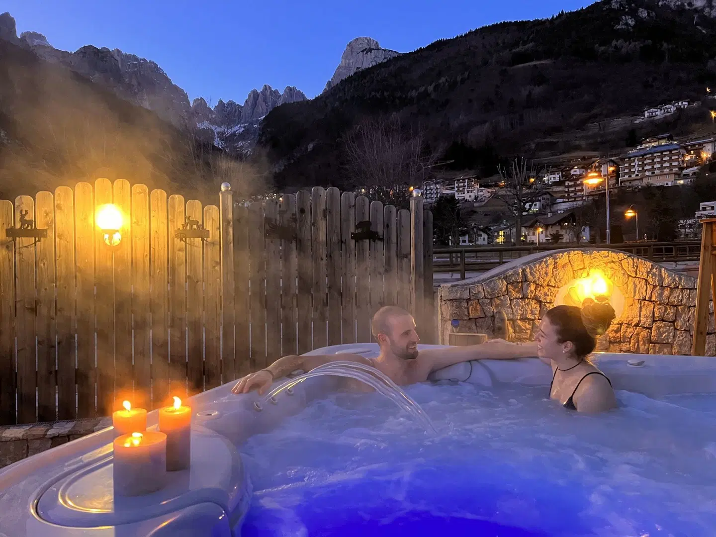 Alle Dolomiti Boutique Lake Hotel Terrasse