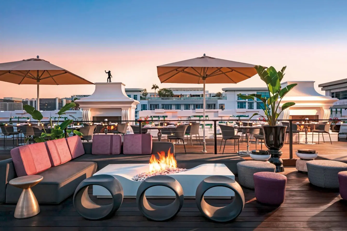 SLS Beverly Hills Terrasse