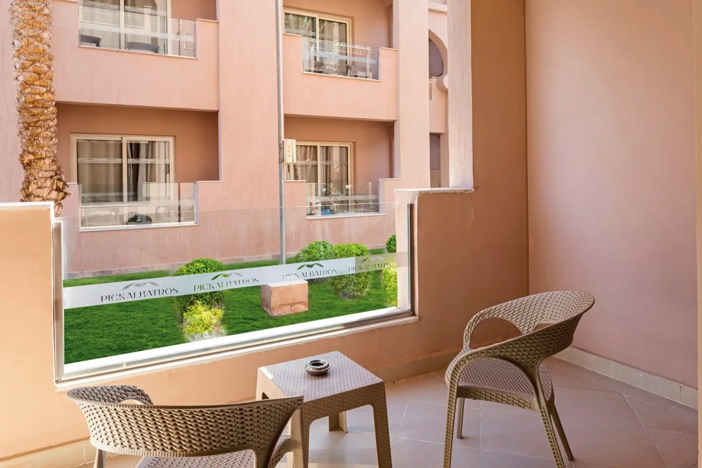 Pickalbatros Aqua Park Resort Terrasse