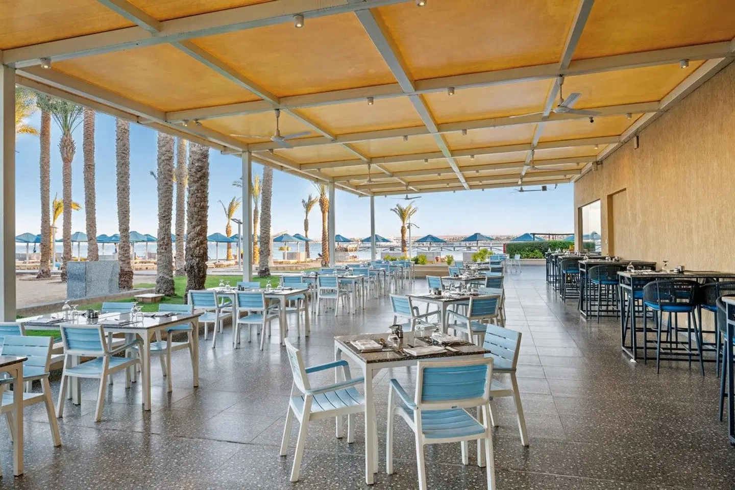 Beach Albatros Resort Terrasse