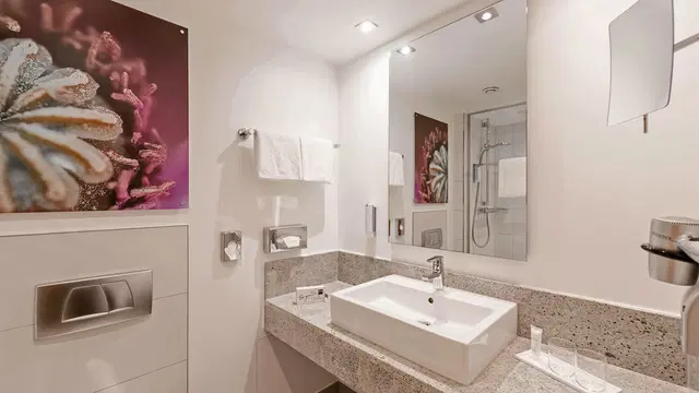 Dorint City-Hotel Salzburg Badezimmer