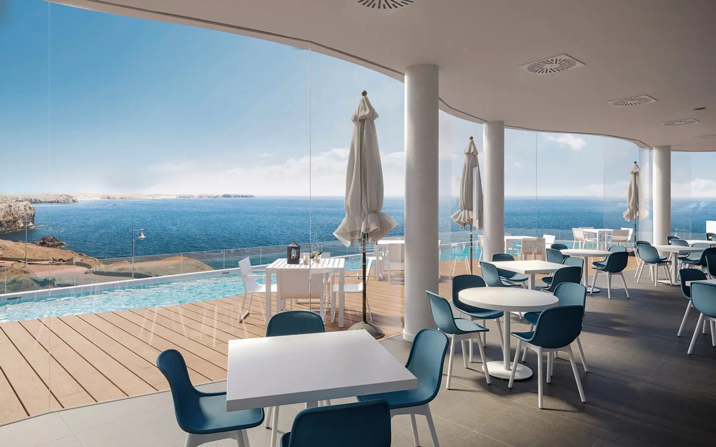 La Cala Suites Hotel Terrasse