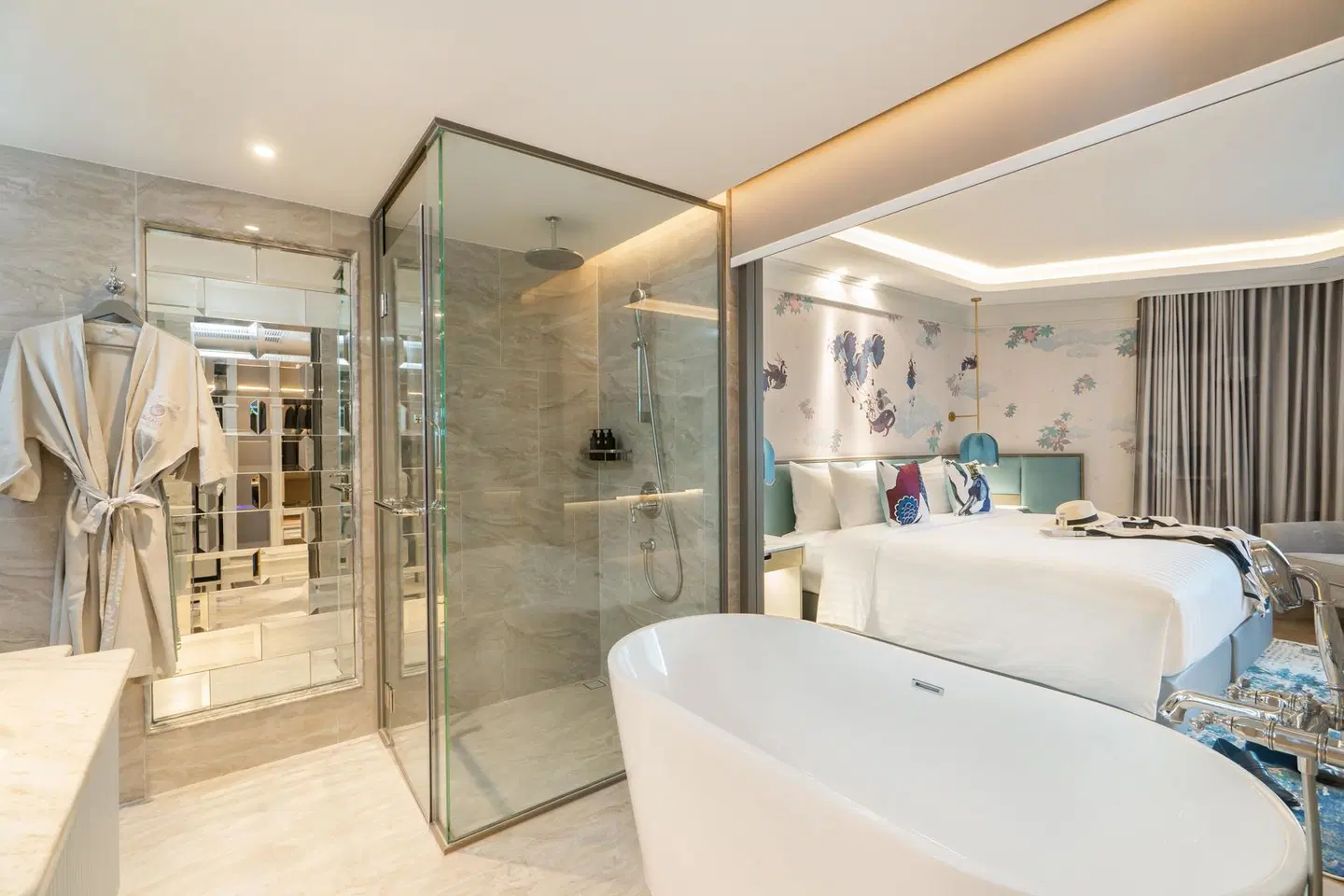 The Salil Hotel Riverside Bangkok Badezimmer