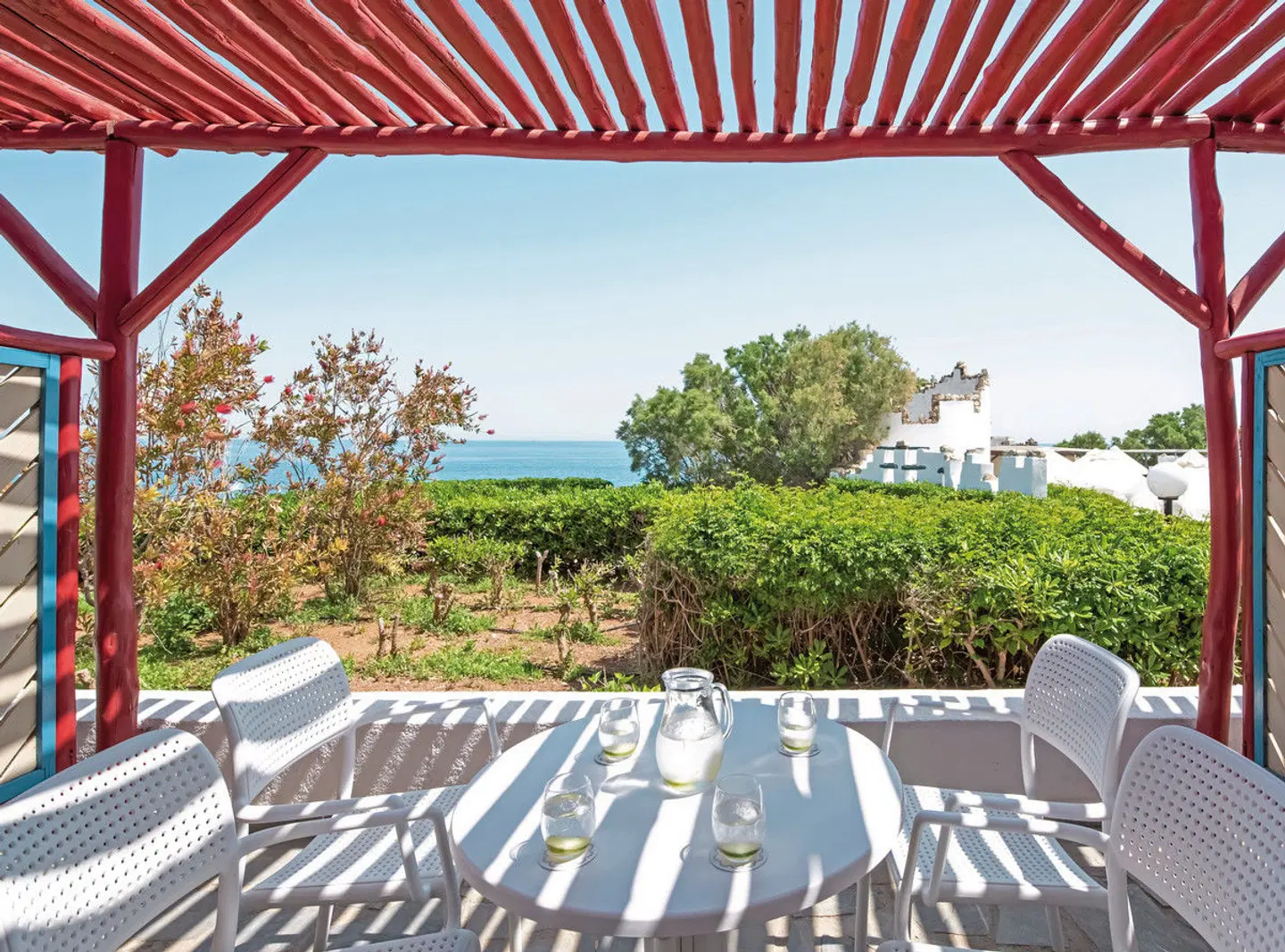 Mitsis Cretan Village Terrasse