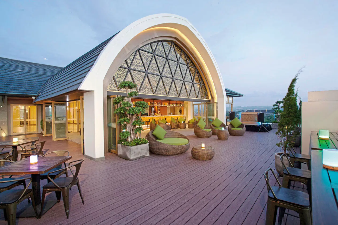 Platinum Hotel Jimbaran Beach Bali Terrasse