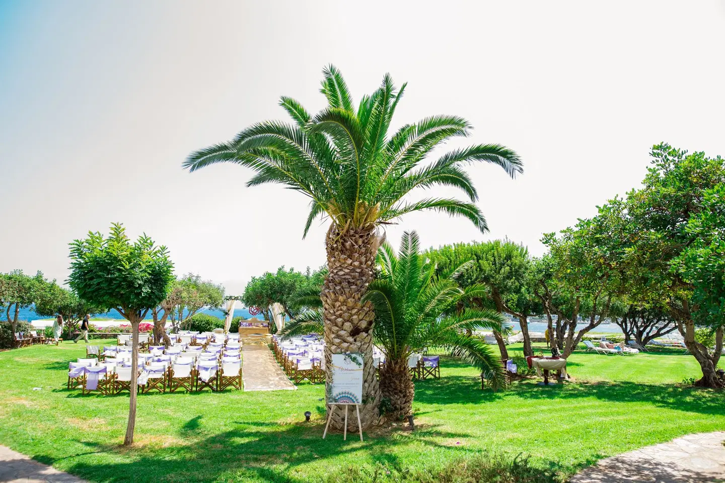 Elounda Beach Hotel & Villas Garten