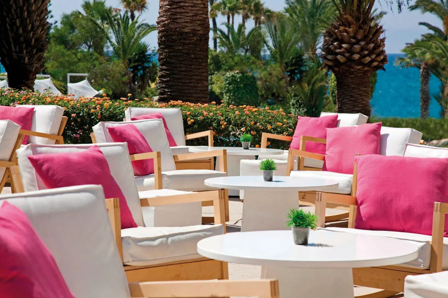 Sandy Beach Hotel & Spa Terrasse