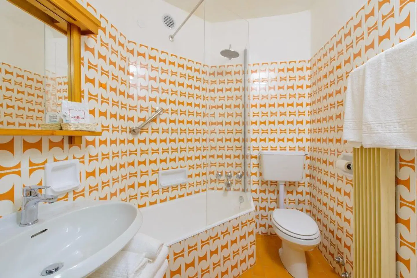 Park Hotel Faloria Badezimmer