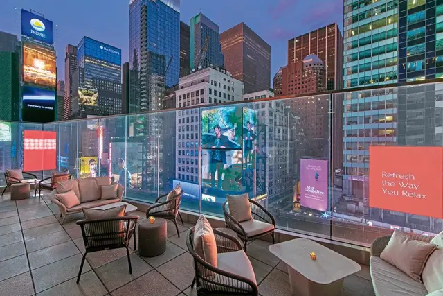 New York Marriott Marquis Terrasse