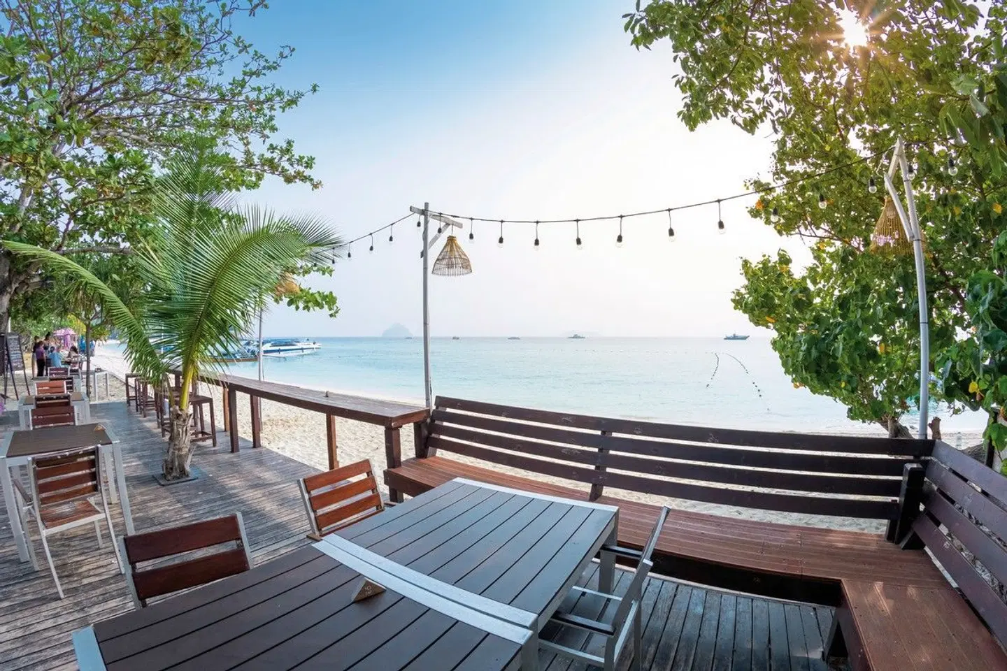 P.P. Erawan Palms Resort Terrasse