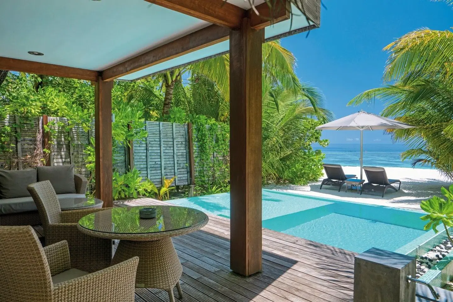 Kandolhu Maldives Terrasse