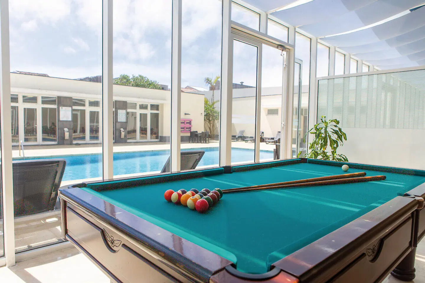 MS Vila Nova Hotel Hallenbad