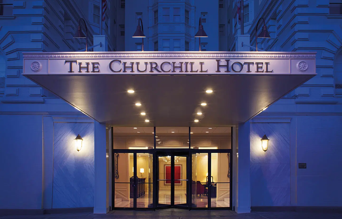 The Churchill Hotel Near Embassy Row EXTERIOR
