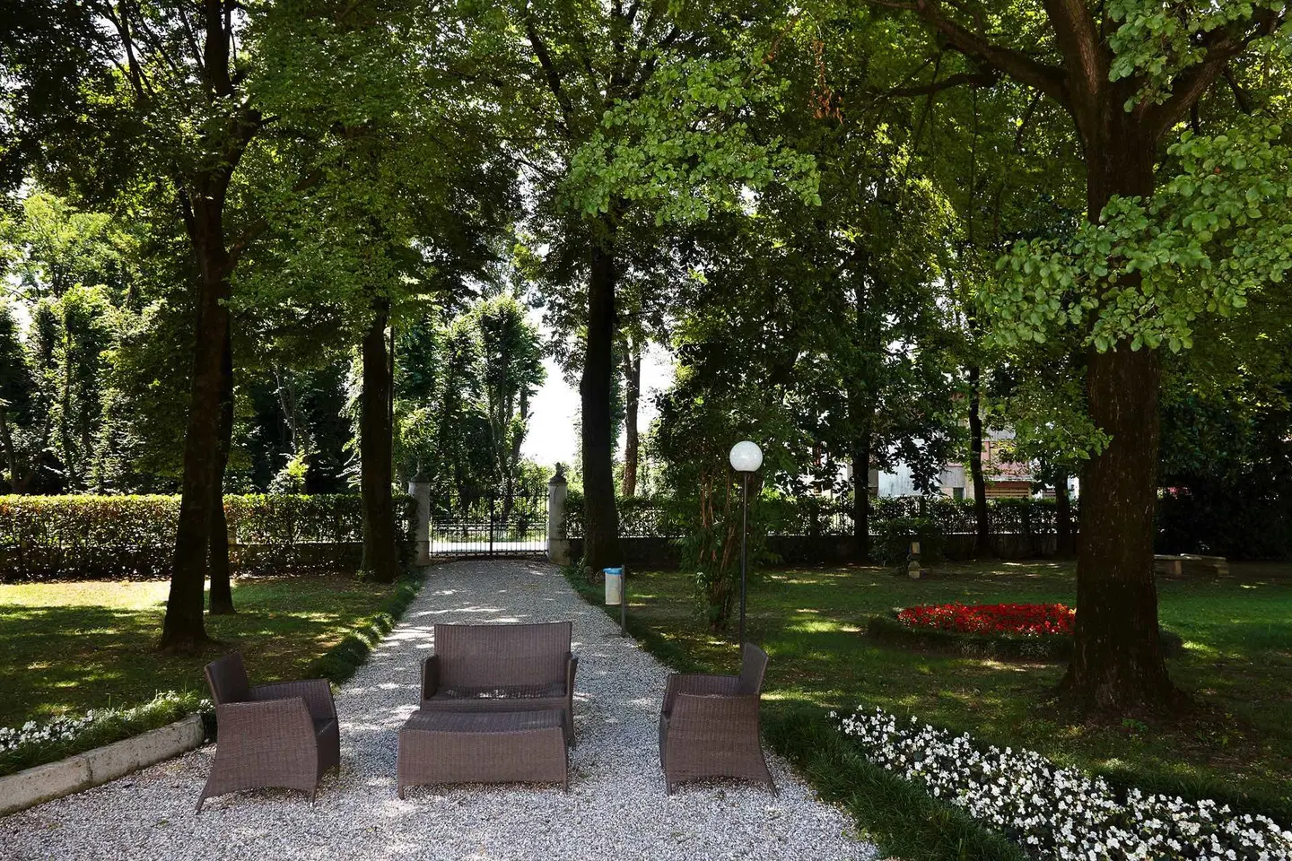 Hotel Villa Patriarca Garten