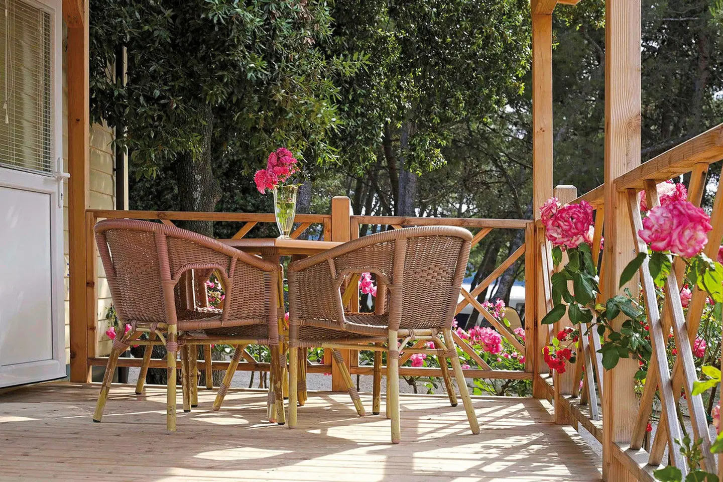 Amadria Park Mobile Homes Sibenik Terrasse