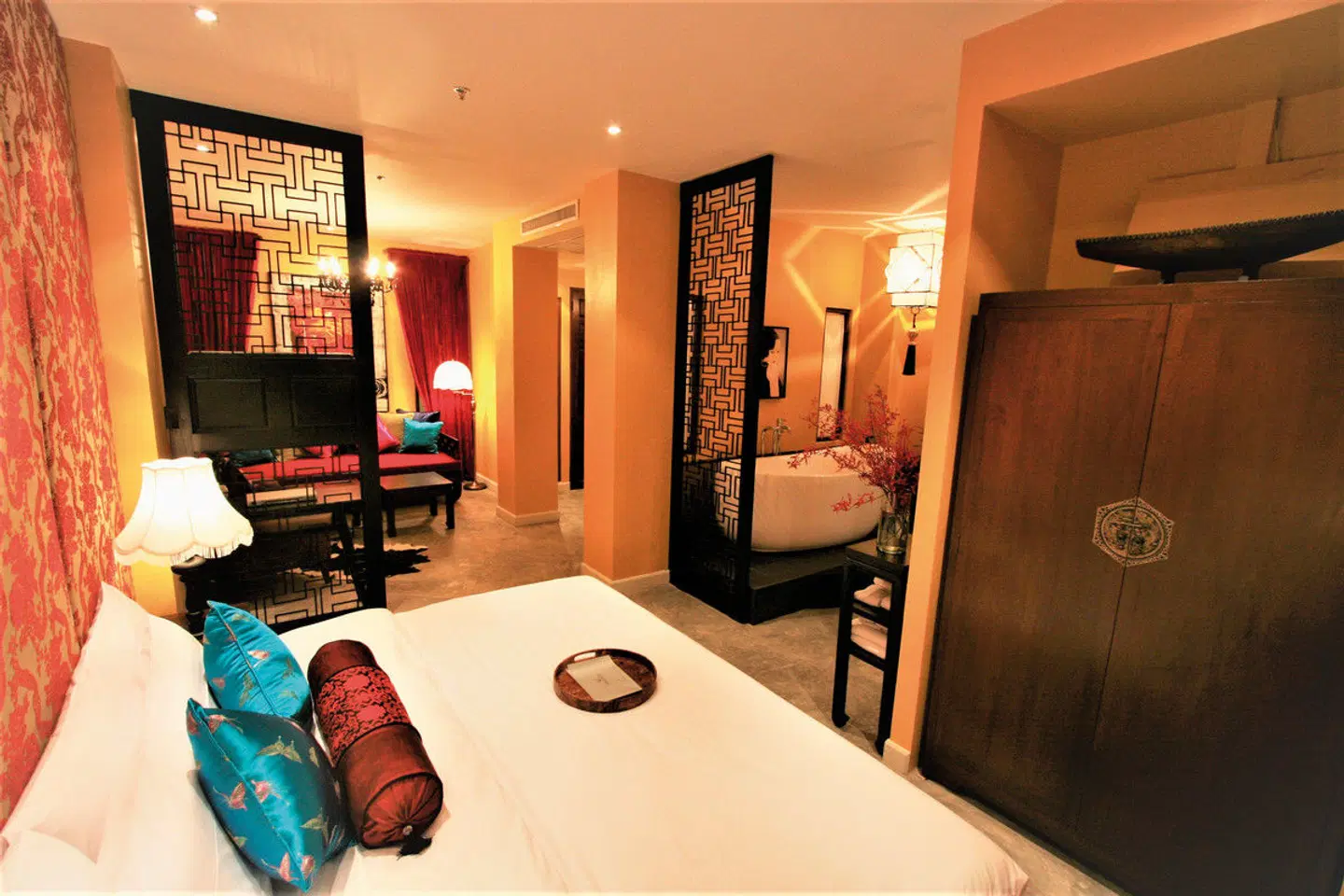 Shanghai Mansion Bangkok Badezimmer