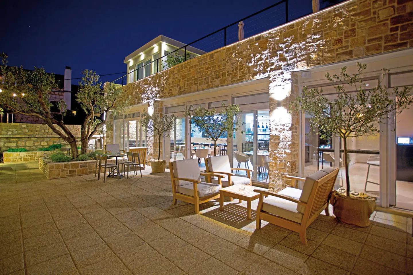 Osam - Adults only Terrasse