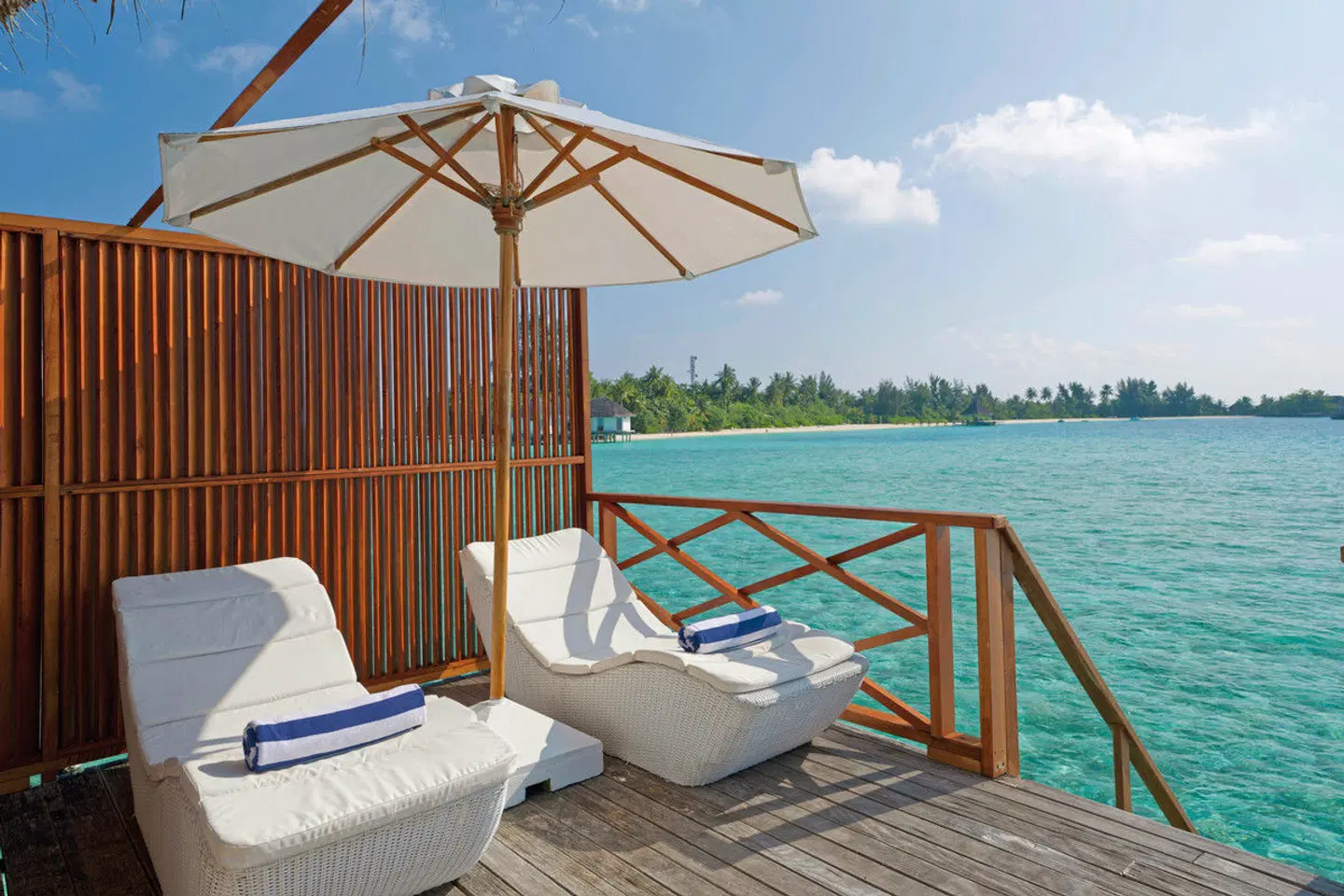 Safari Island Resort & Spa Terrasse