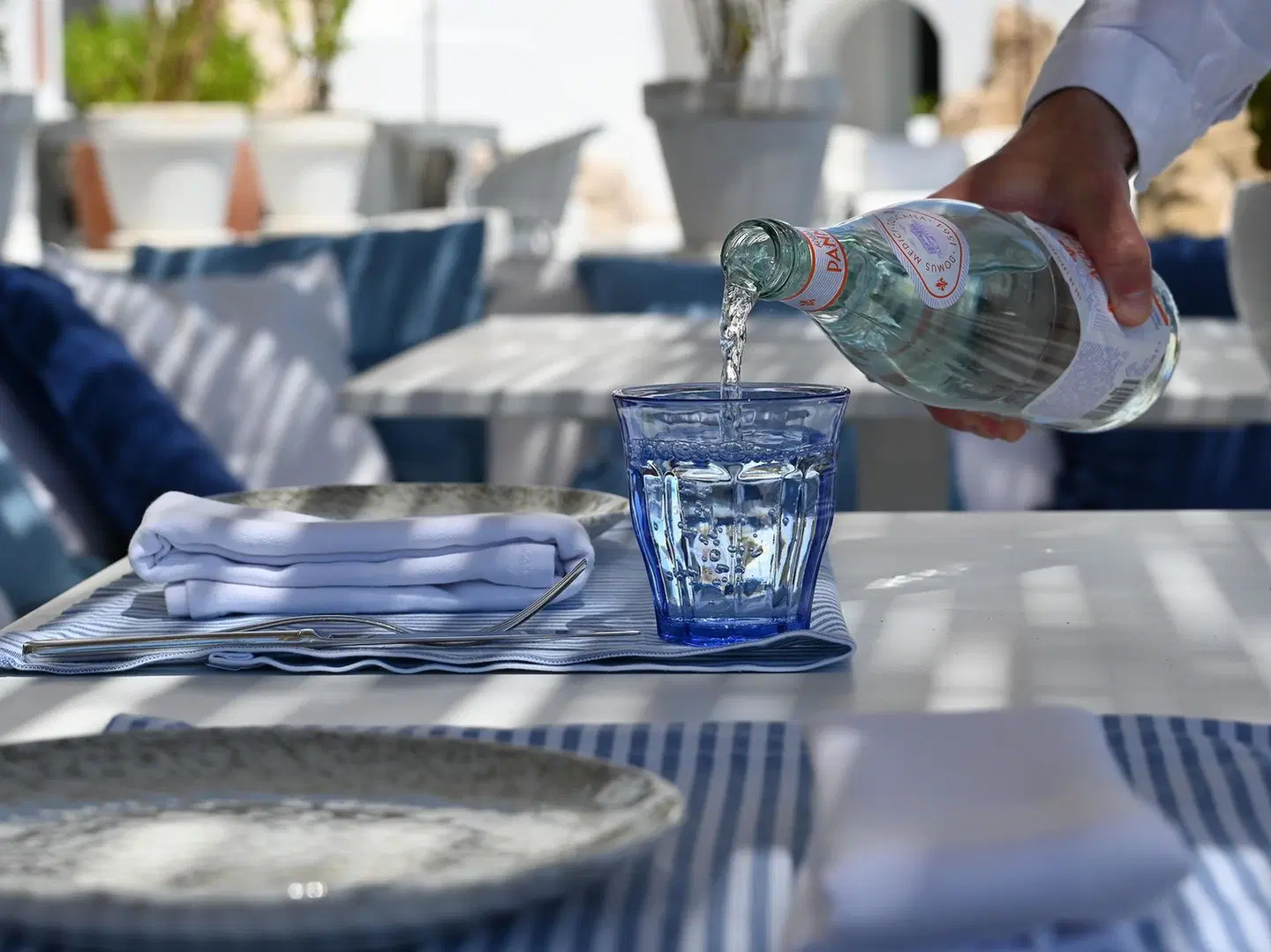 Mykonos Blu a Grecotel Resort to Live Restaurant