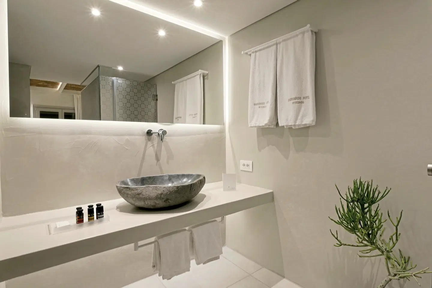 Boutiquehotel Andronikos Badezimmer