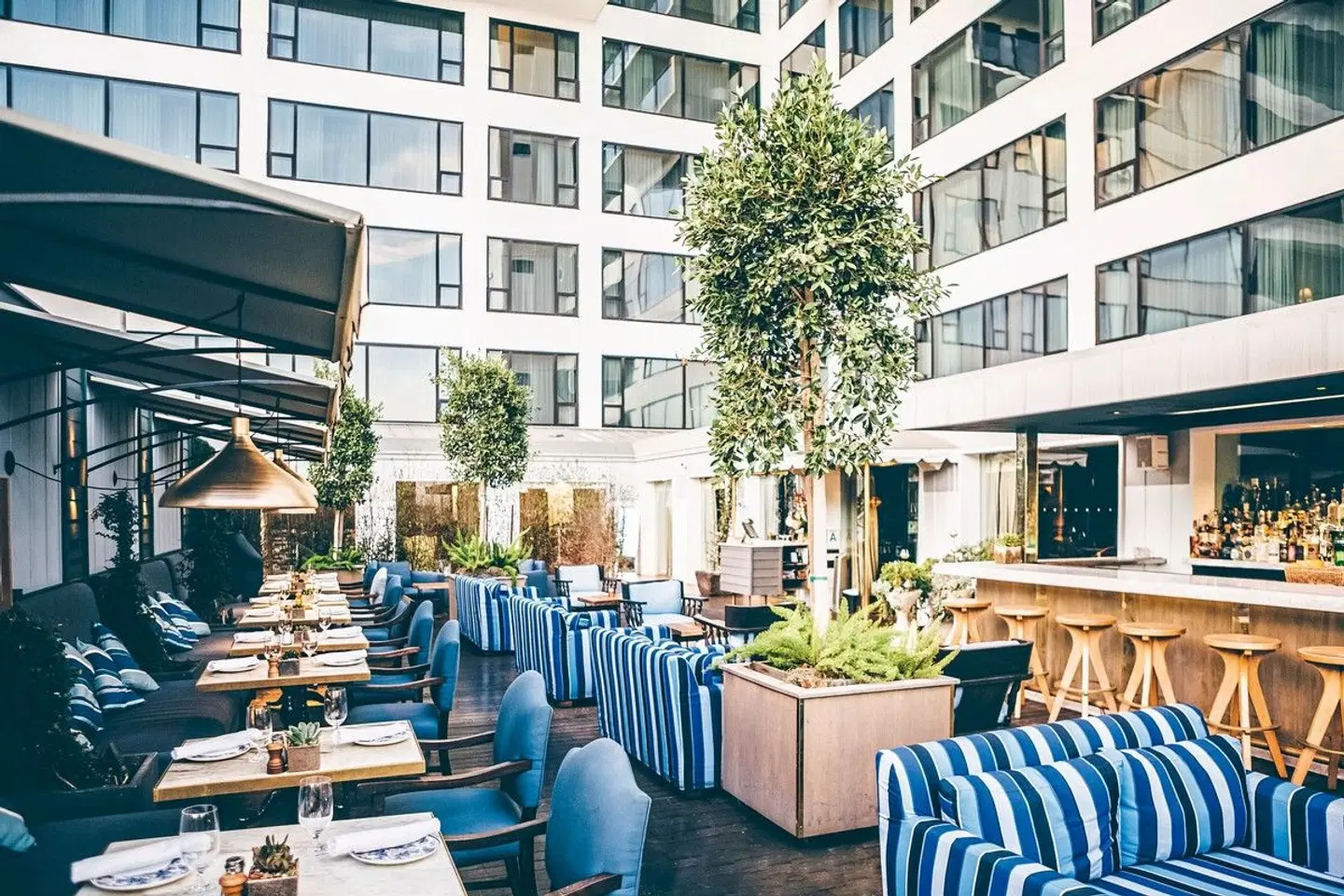 Mondrian Los Angeles Terrasse