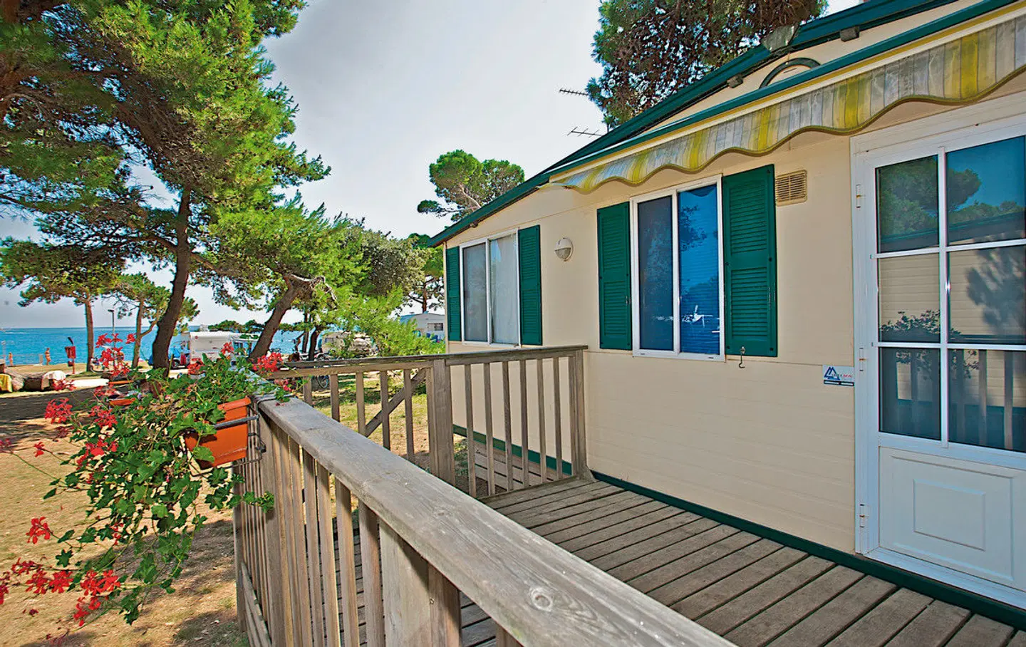 Camping Medulin Terrasse