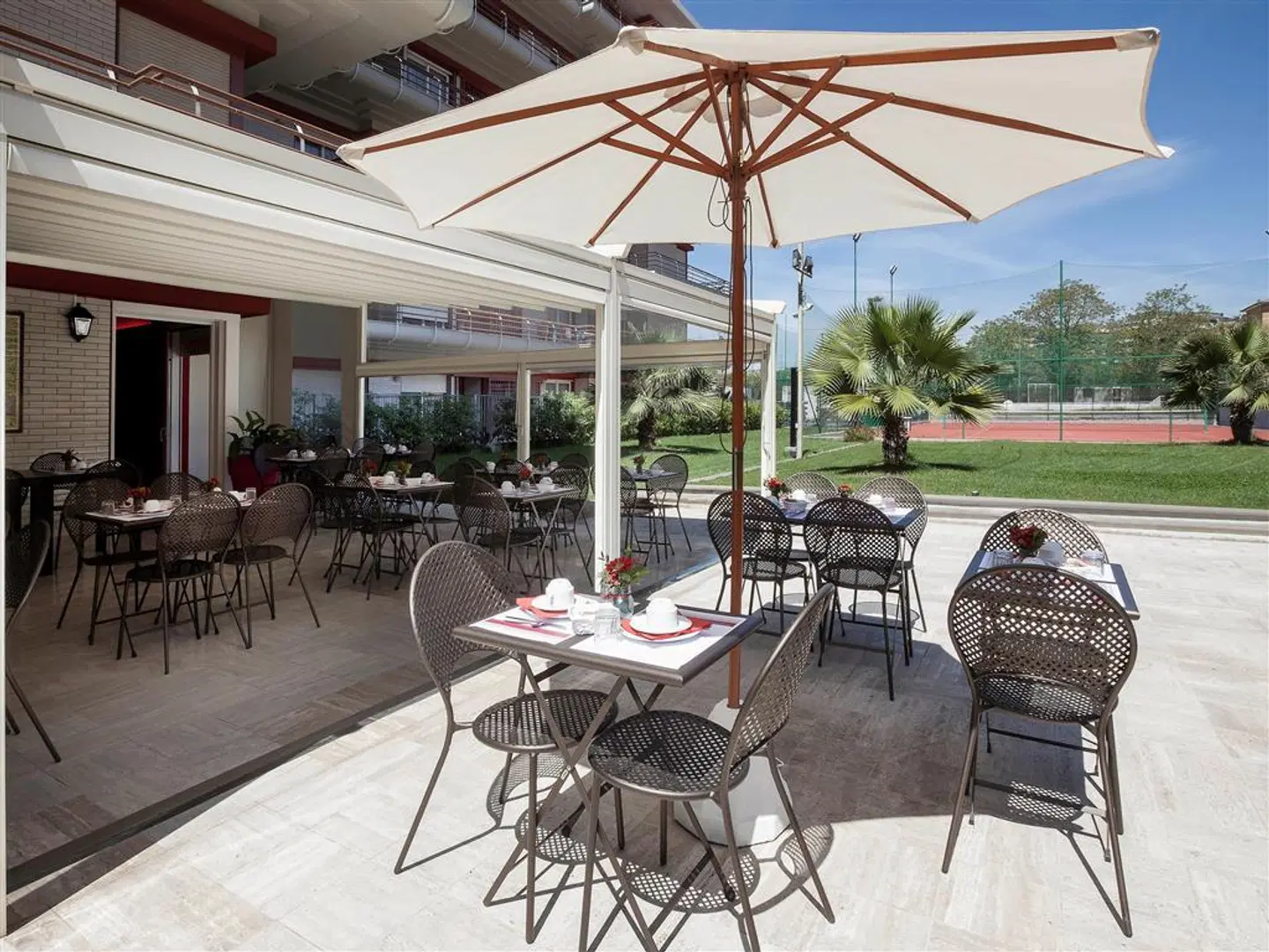 Aparthotel Adagio Rome Vatican Terrasse