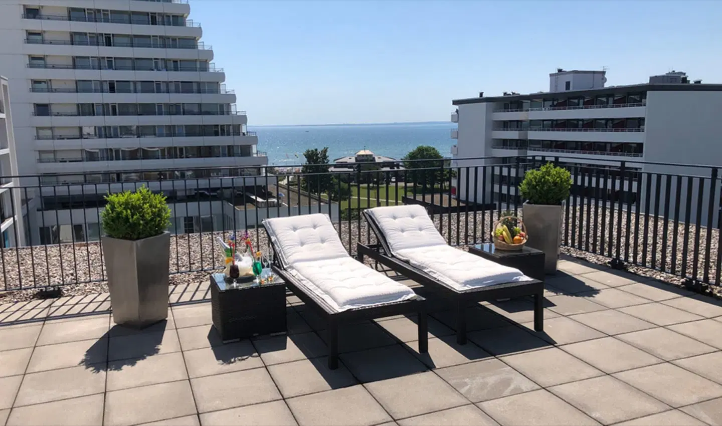 CARAT Hotel Grömitz Terrasse