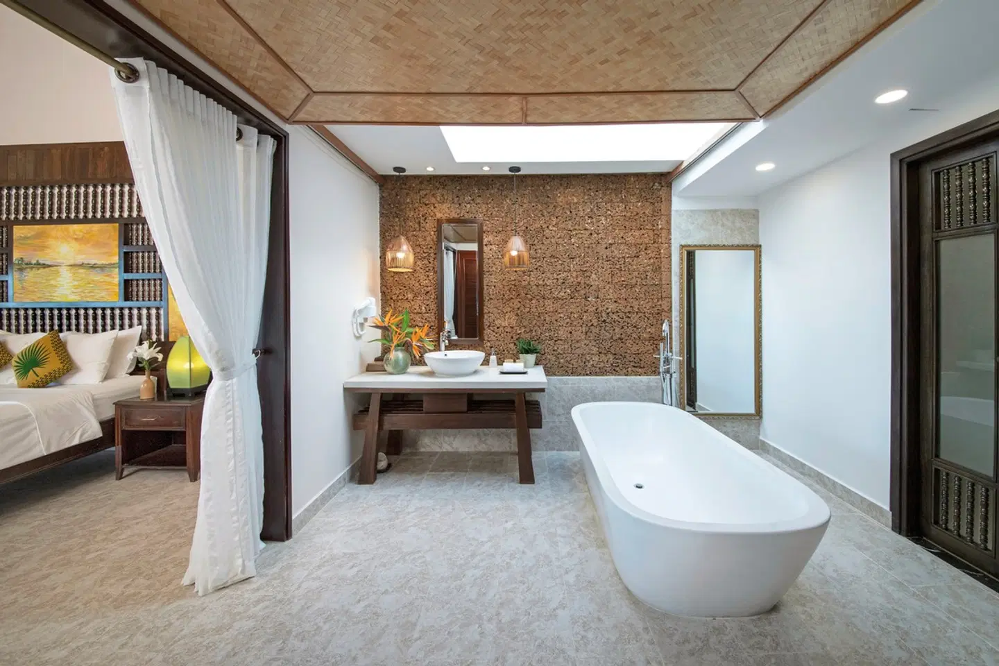 Palm Garden Resort Badezimmer