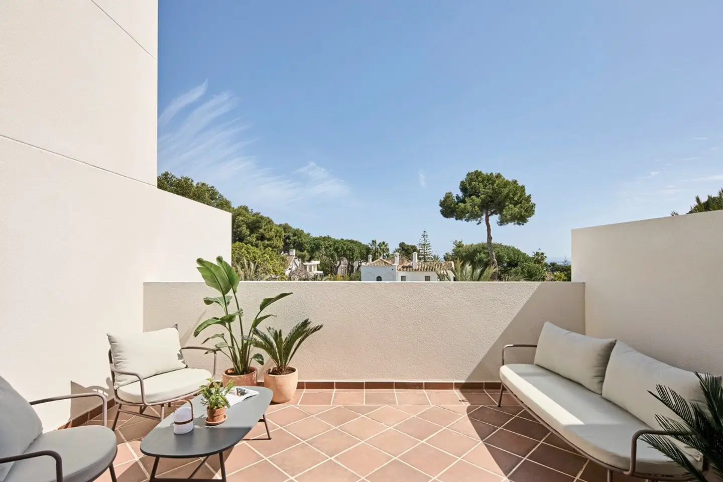 Kimpton Los Monteros Terrasse