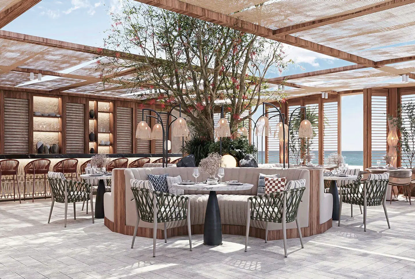 Acel Beach Resort Restaurant