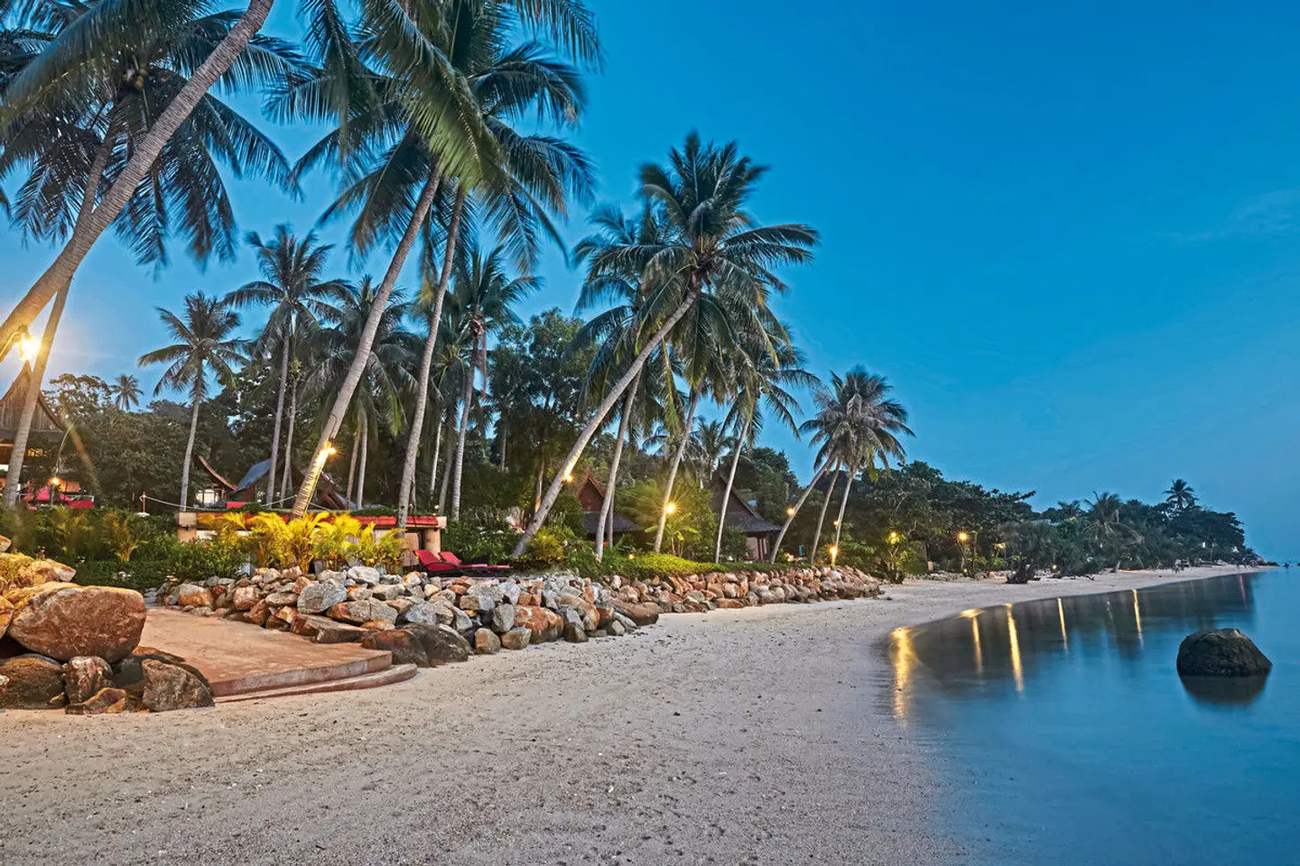 Kupu Kupu Phangan Beach Villas Strand