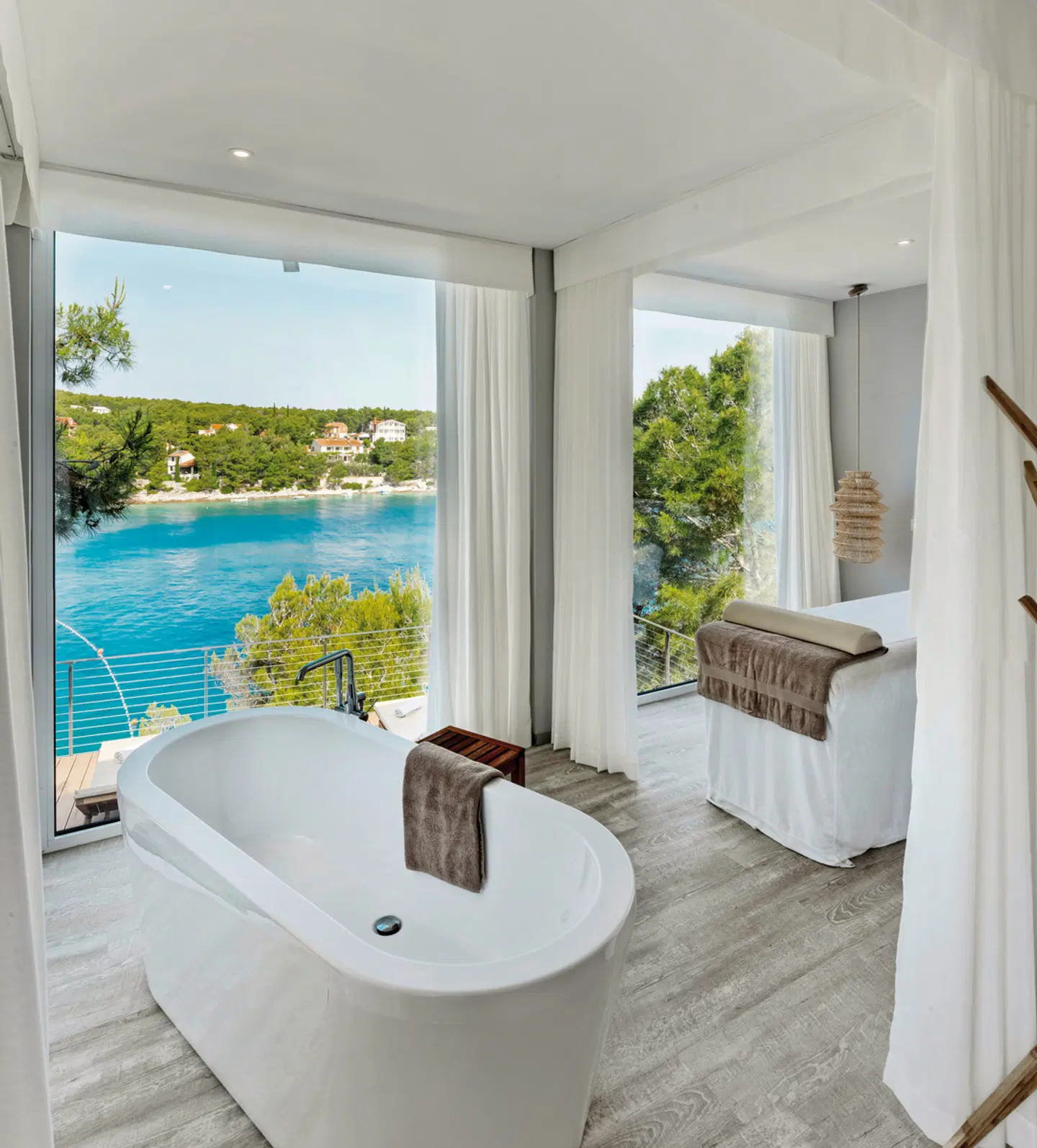 Gava Waterman Milna Resort Badezimmer