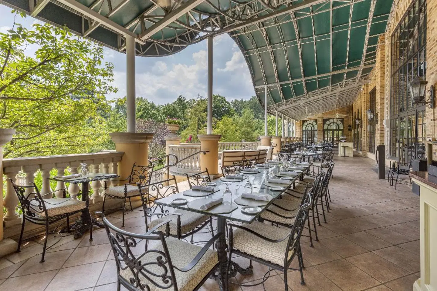 Omni Shoreham Hotel Terrasse