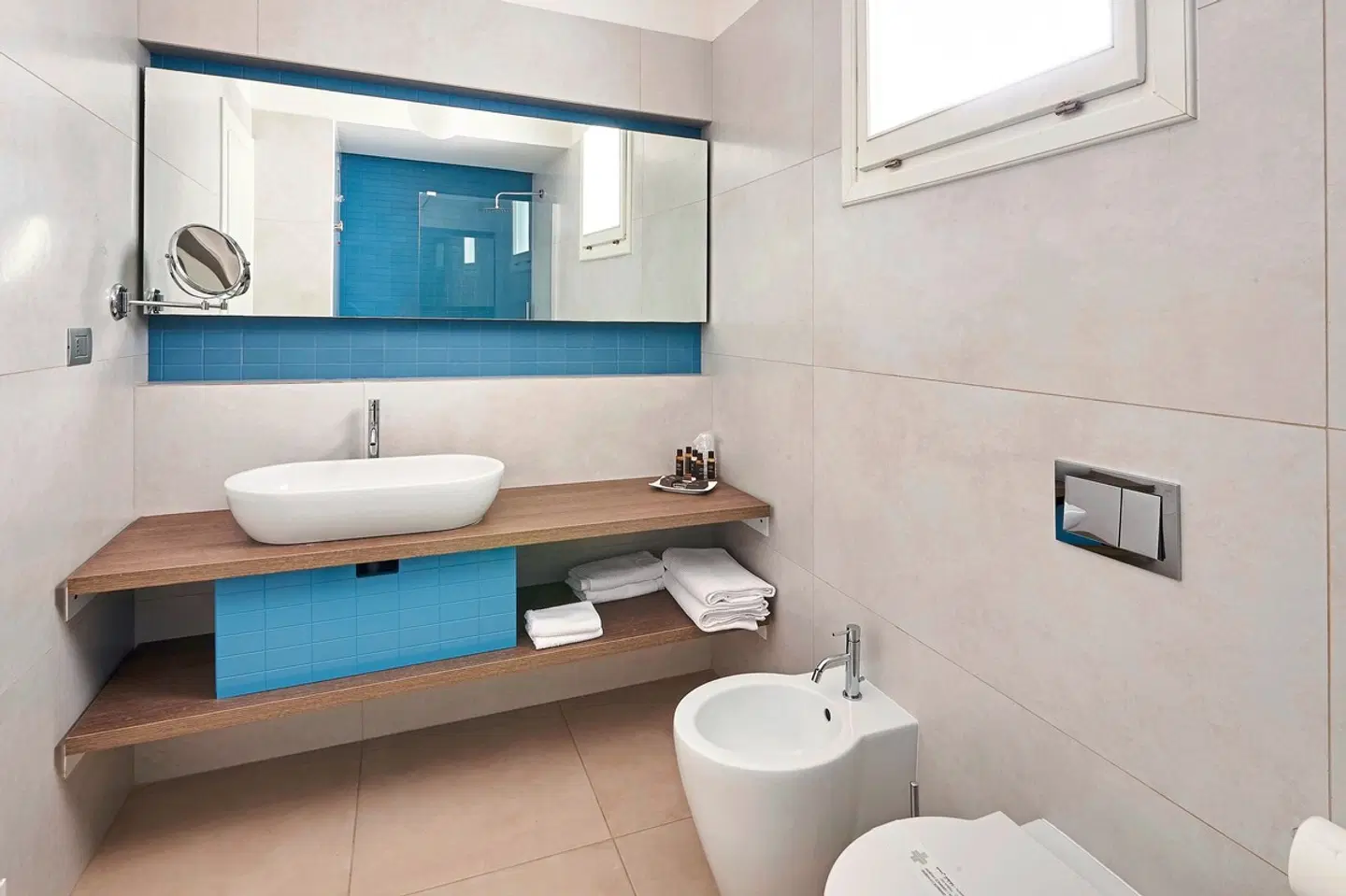 Grand Hotel Riviera Badezimmer