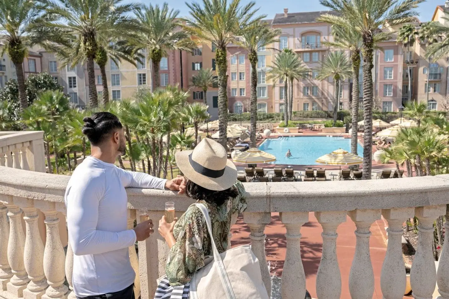 Loews Portofino Bay Hotel at Universal Orlando Terrasse