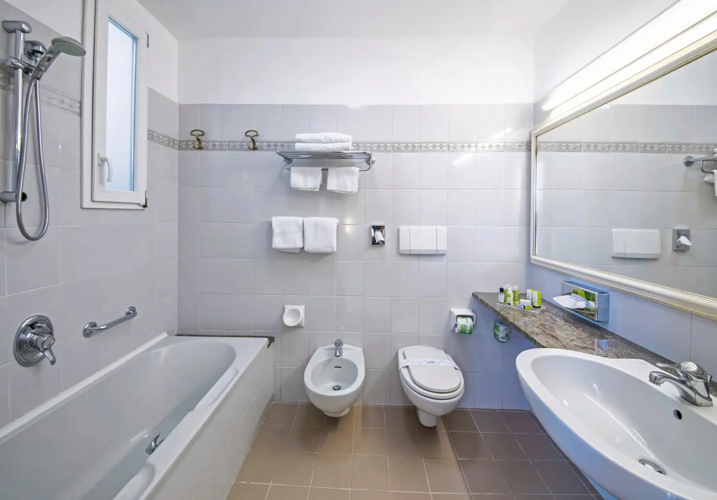 Hotel Parco Smeraldo Terme & Residence Badezimmer