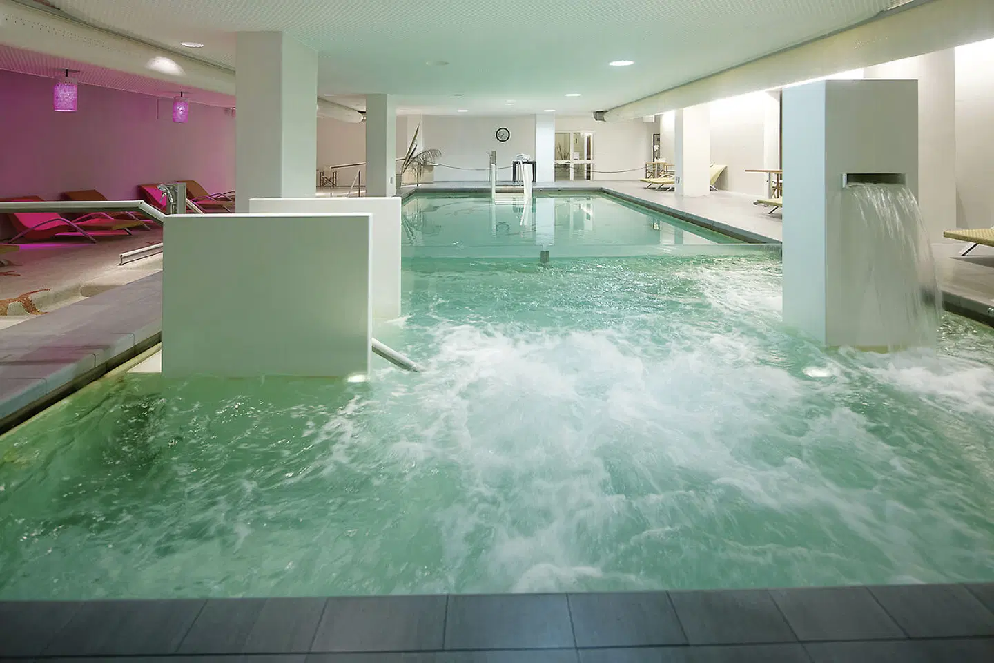 Hotel Parco Smeraldo Terme & Residence Hallenbad