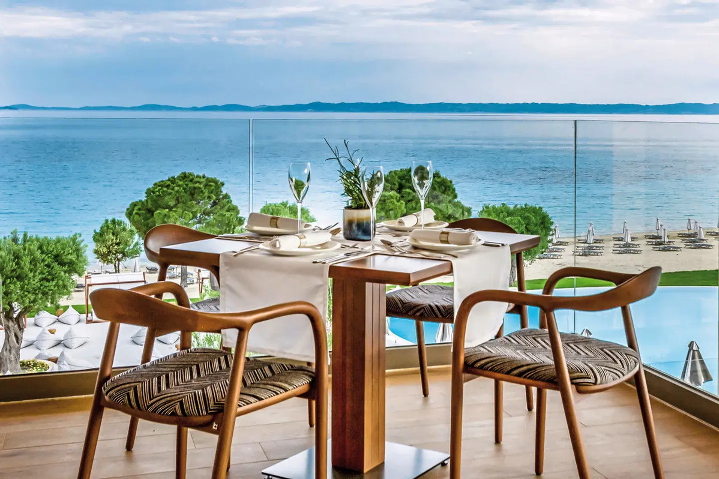 Ammoa Luxury Hotel & Spa Resort Terrasse