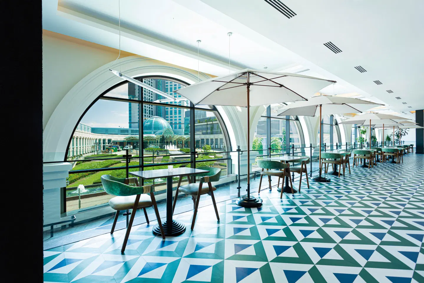 Hilton Niagara Falls Fallsview Hotel & Suites Terrasse