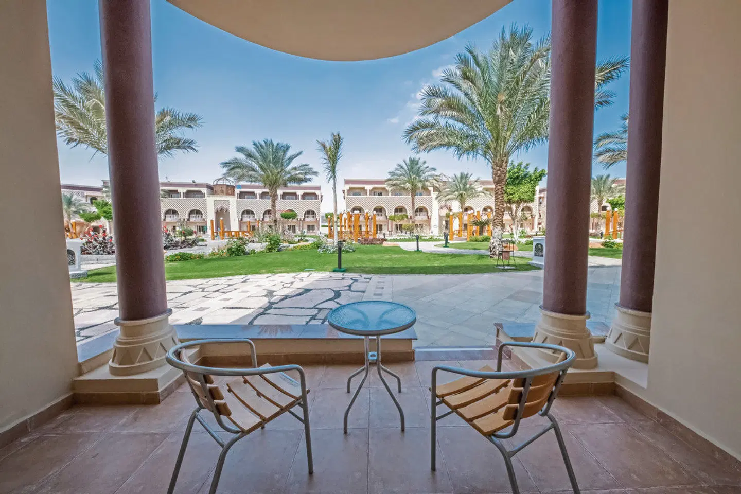 Sentido Mamlouk Palace Resort Terrasse